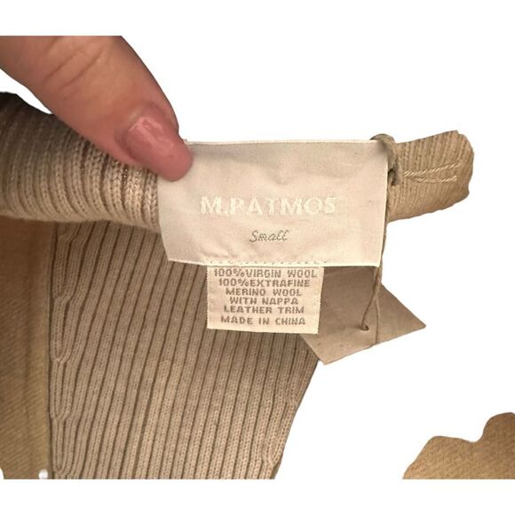 M. PATMOS Reversible Wool Travel Coat NWT Sz S - Picture 6 of 6